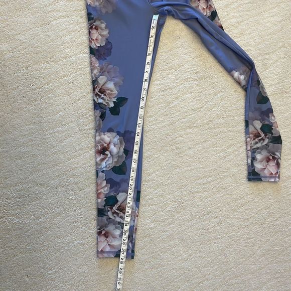 Floral Print Leggings - Size Small - Picture 6 of 8